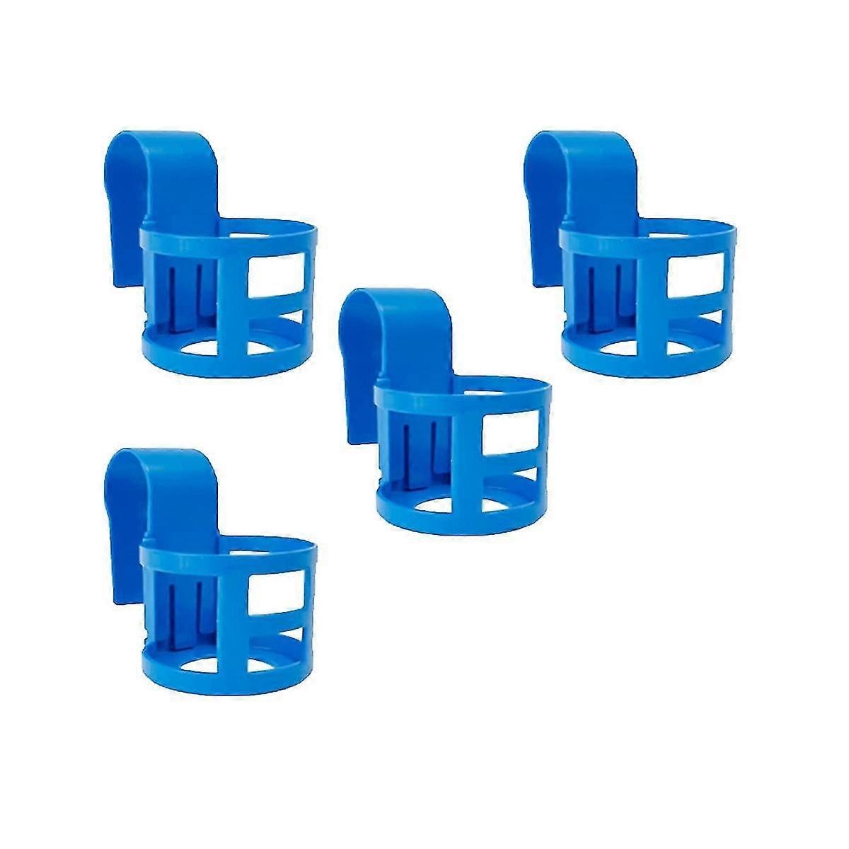 4pack Poolside Cup Holders For Above Ground Pools, Pool Cup Holder For Refreshing Drinks, Fits 2in