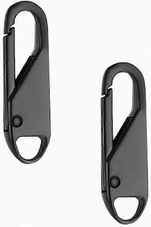 2 Pcs Zipper Pull, Zipper Pulls Replacement, Zipper Gripper, Detachable Universal Zipper Tab Pullers, Zipper Repair Kit
