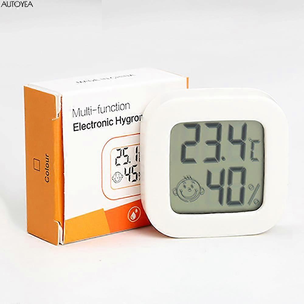 LCD Digital Thermometer Hygrometer Indoor Weather Station For Home Temperature And Humidity Sensor Clock