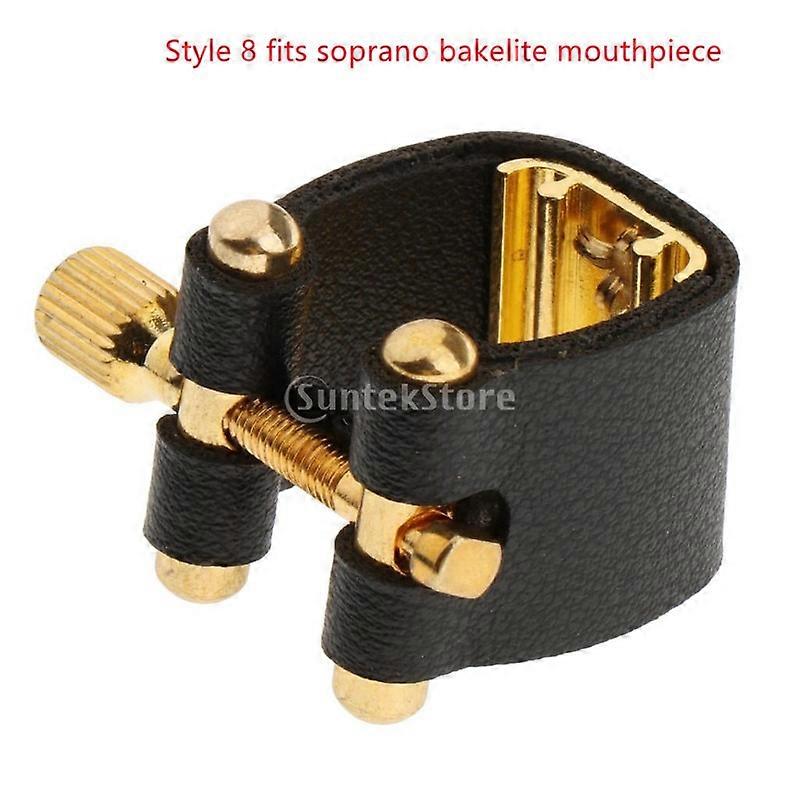 1PC Pro Saxophone Ligatures Clamp Compact Durable Fastener for Alto Tenor Soprano Sax Clarinet Part Replacement