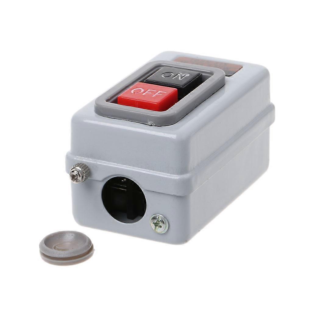 TBSN-315 AC 380V 15A 2.2KW ON/OFF 3 Phase Self-Locking Power Push ...