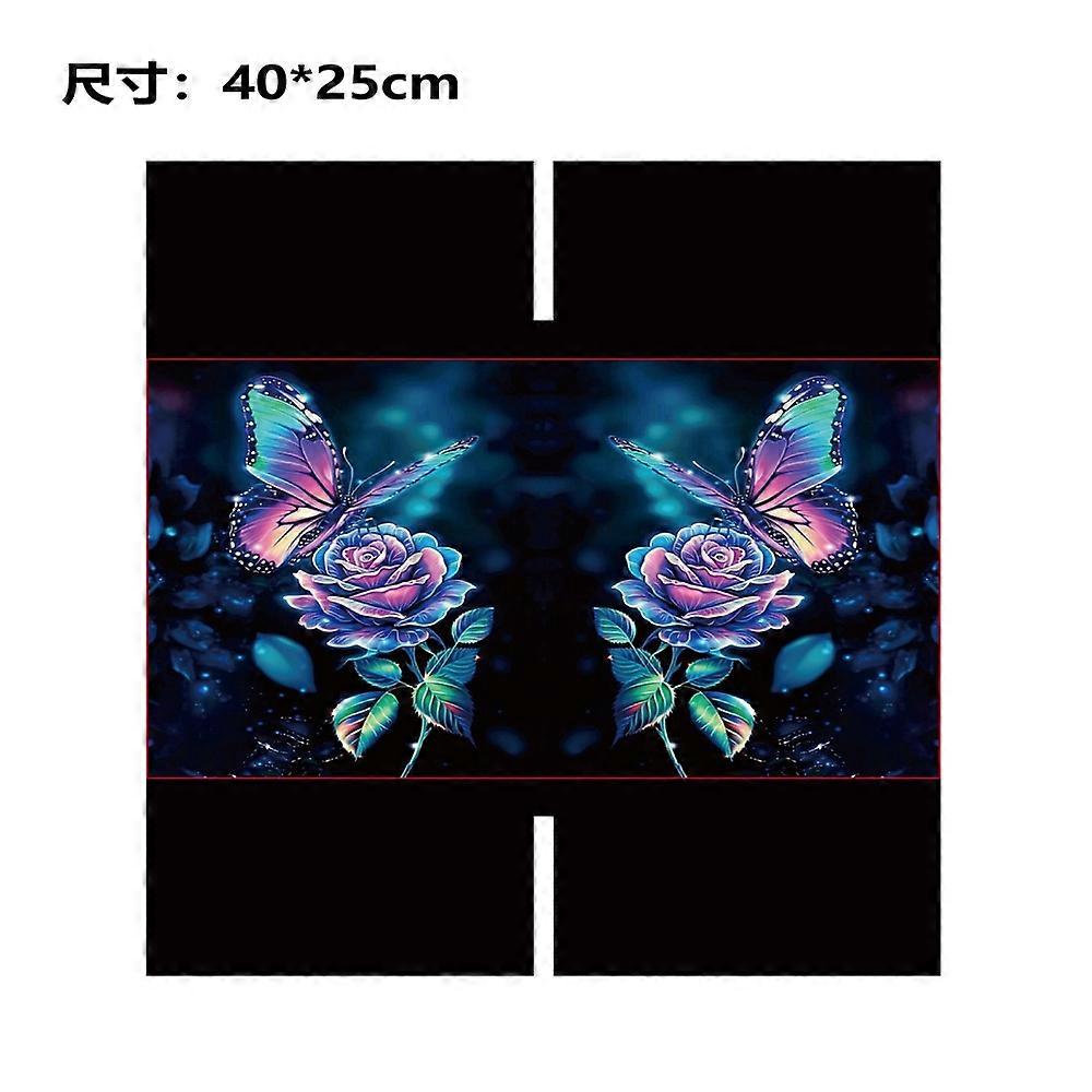 Polyester Book Covers Elastic Notebook Wraps Rectangle Butterfly