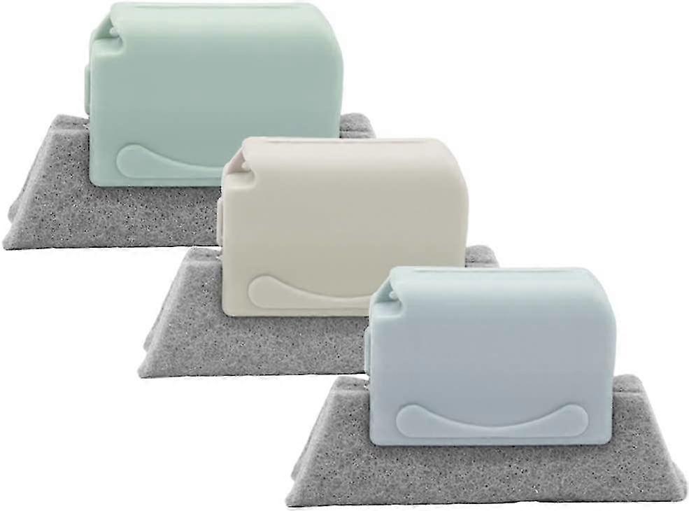 3pcs Creative Window Slot Cleaning Brush,hand-held Gap Cleaning Tool,window Cleaning Brush