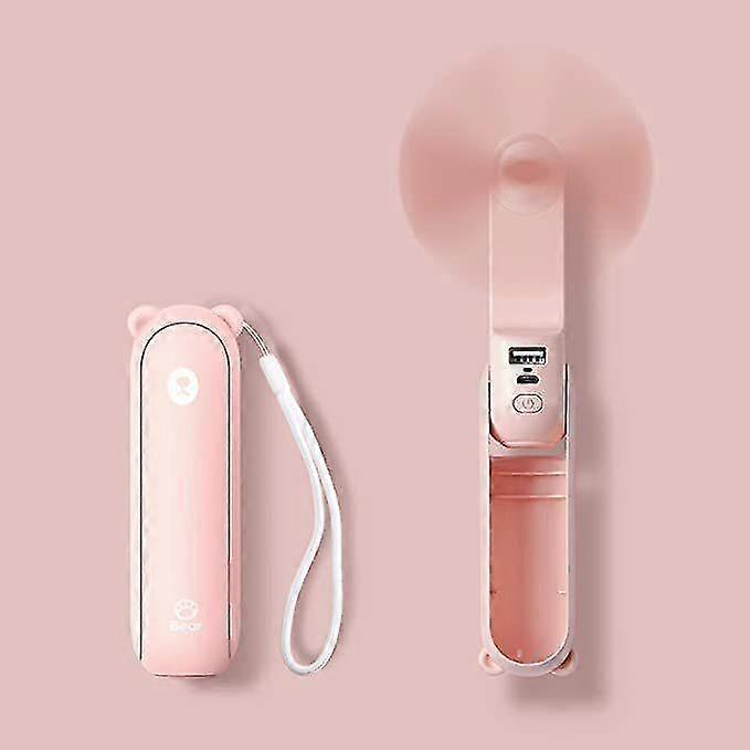 3 In 1portable Usb Rechargeable Handheld Mini Fan