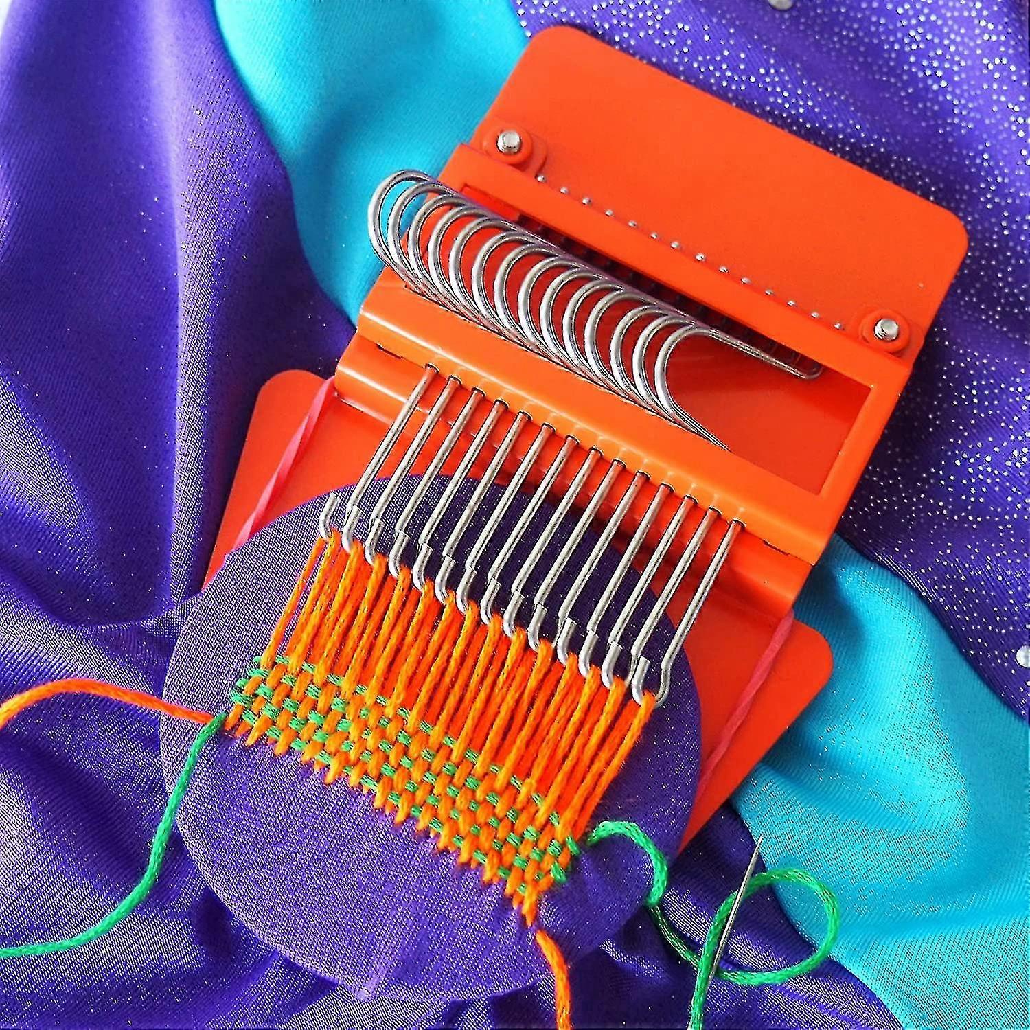 Style Darning Loom, Small Weaving Loom For Visible Mending Jeans, Weave Tool For Diy Artful Patterns