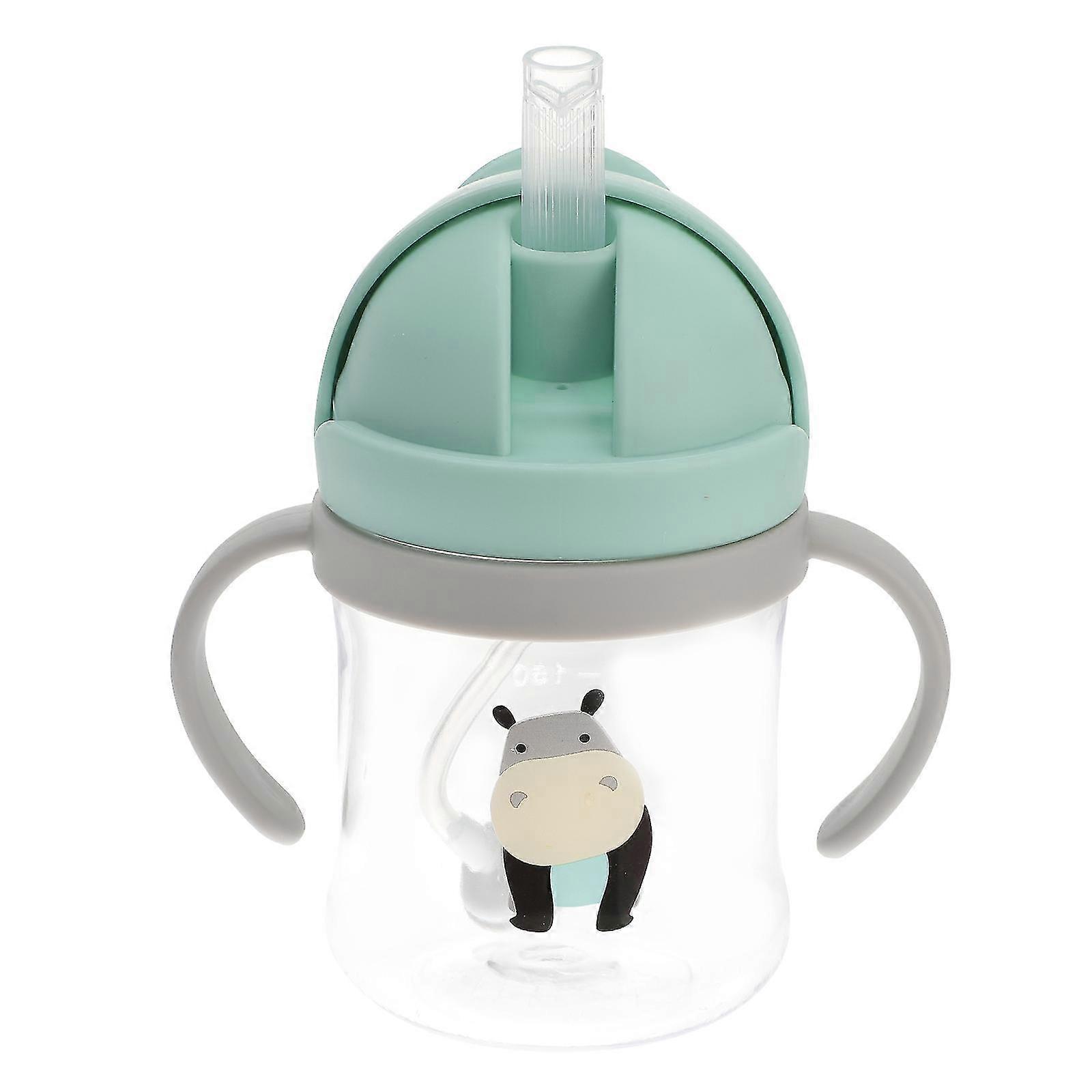 Baby Straw Cup Spill Proof Sippy Cup with Handles Toddler Baby Drinking Cups Z