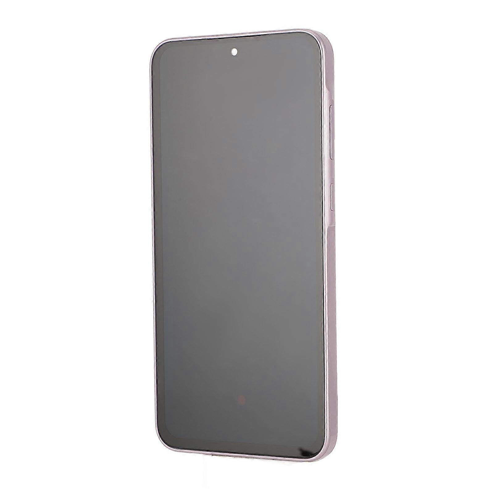 Phone Screen Replacement with Tools Frame Phone Display Digitizer Assembly for A35 5G Phone Repairing Purple