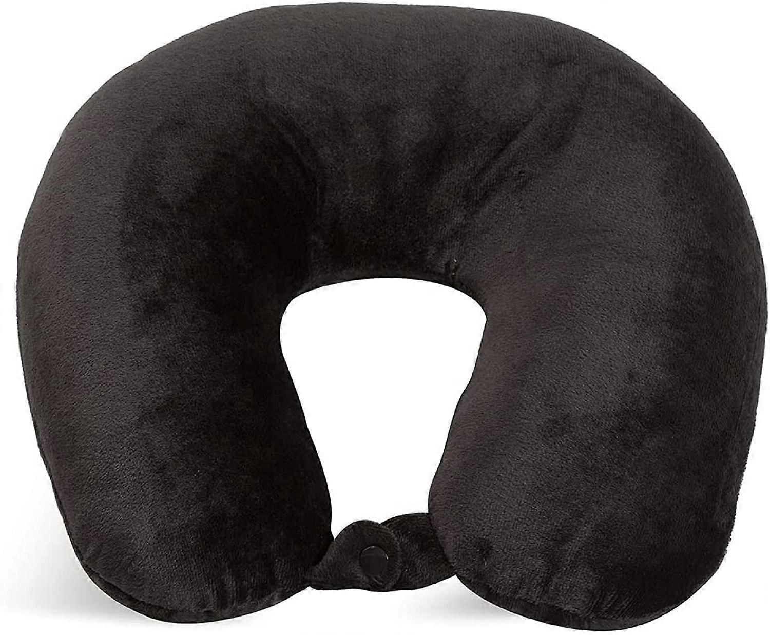 Feather Soft Microfiber Neck Pillow, Neck Pillow Airplane Travel Přenosný polštář Lunch Break Spaní