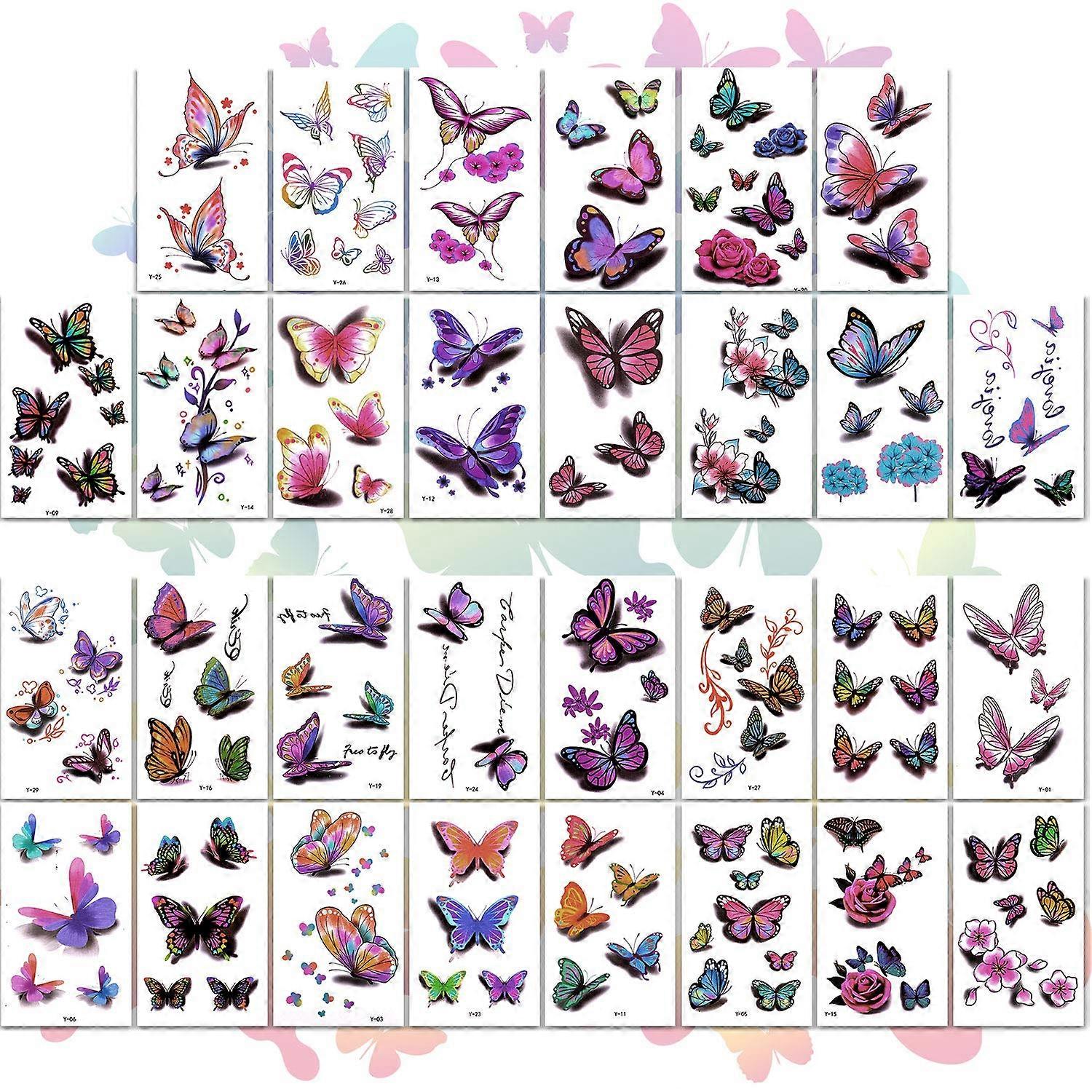 468 Autocollants Kawaii Mini Fleurs Colorées - 12 Feuilles Pour Scrapbooking