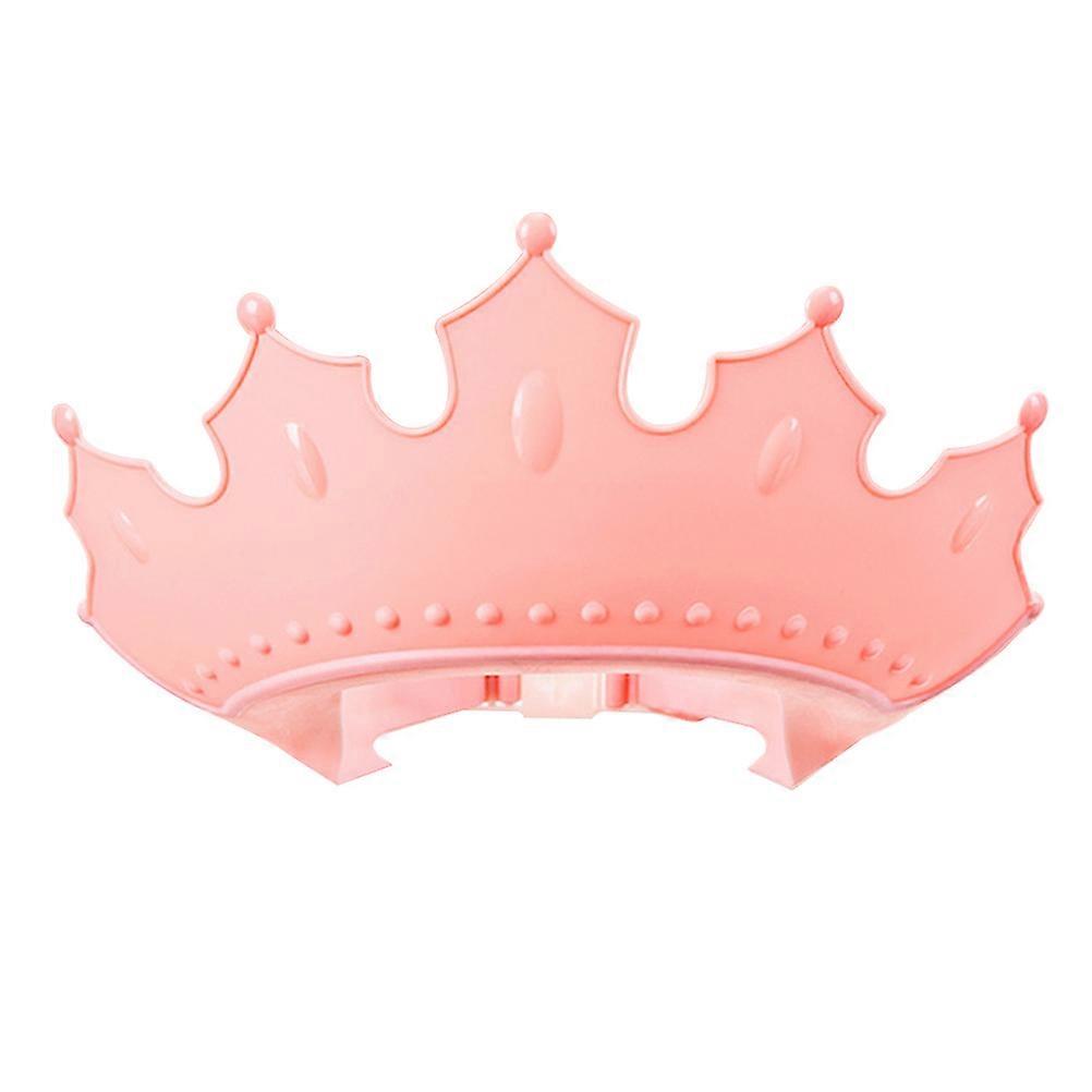 Bath Visor småbarn Barn Bath Caps Shampoo Lue Barn Plastic Shower Cap