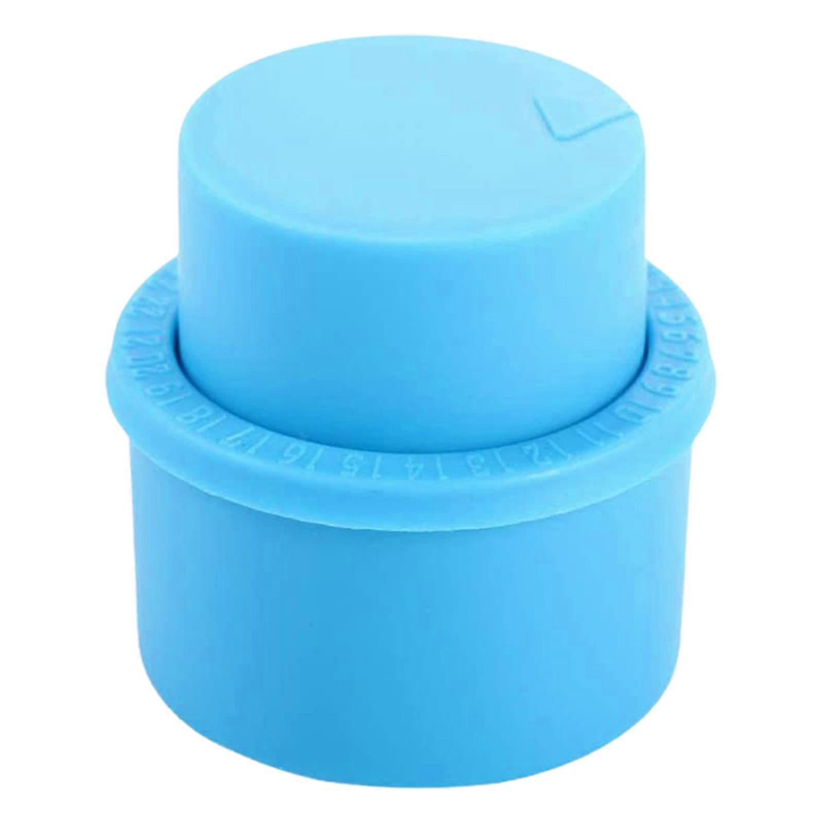 Bottle Stopper Data Dial Design Time Adjustment Push Type Fizzy Drink Freshness Keeping Saver Lid Sealer Bottle Pump Pressure Stopper Kitchen Accessor