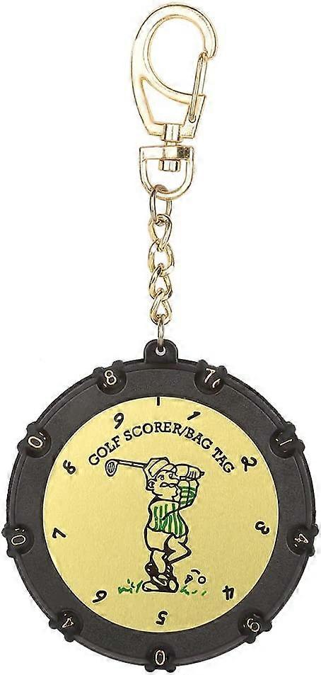 Golf Course Scoreboard, 18 Hole Golf Course Scoreboard with Clip