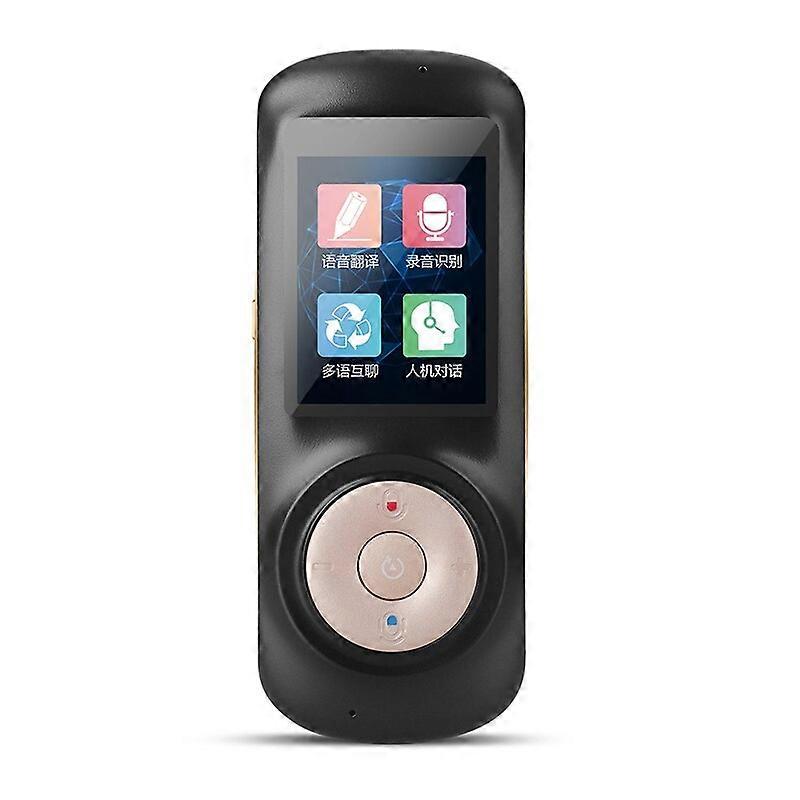 مترجم T2S 70 لغة ترجمة واي فاي إدخال صوتي - أسود