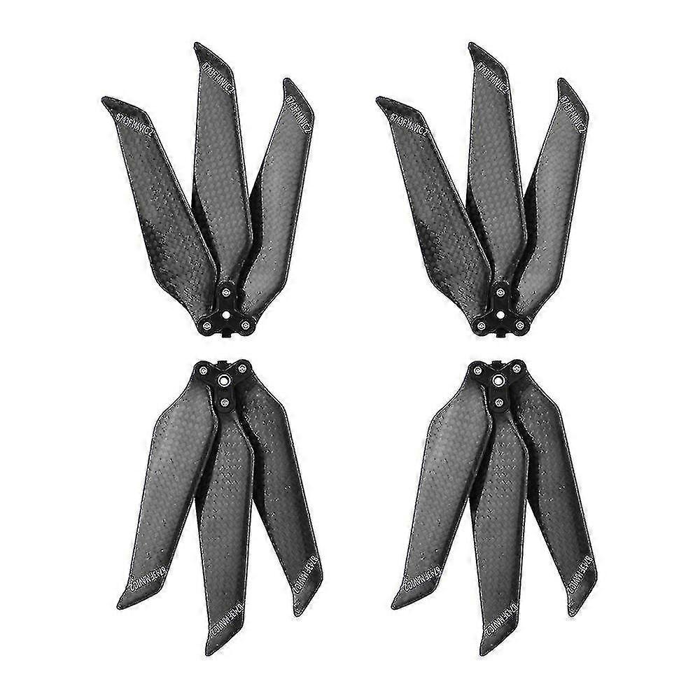 4pcs Fiber 8743 Foldable Propr Low 3-blade For Mavic 2 Pro
