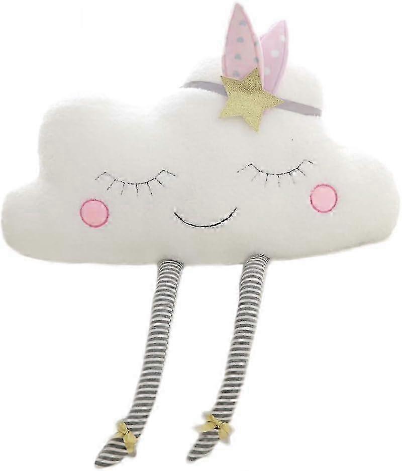 Plush Soft Cute Dark Cloud Lightning Pillow 17 Inch