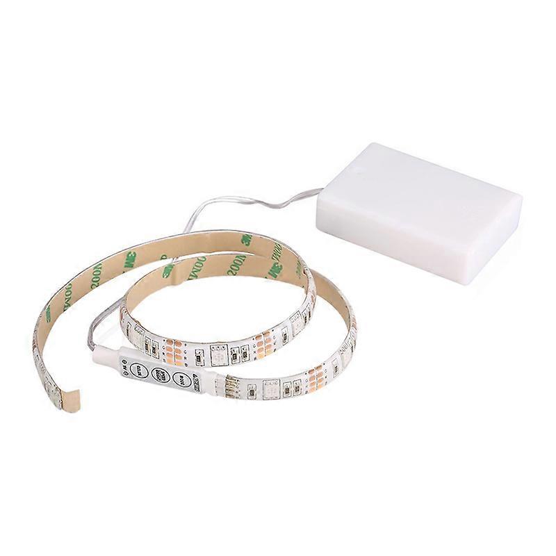 RGB flexible LED Light Strip Waterproof IP65 15leds DC5V with Controller Battery-powered, LED Tape
