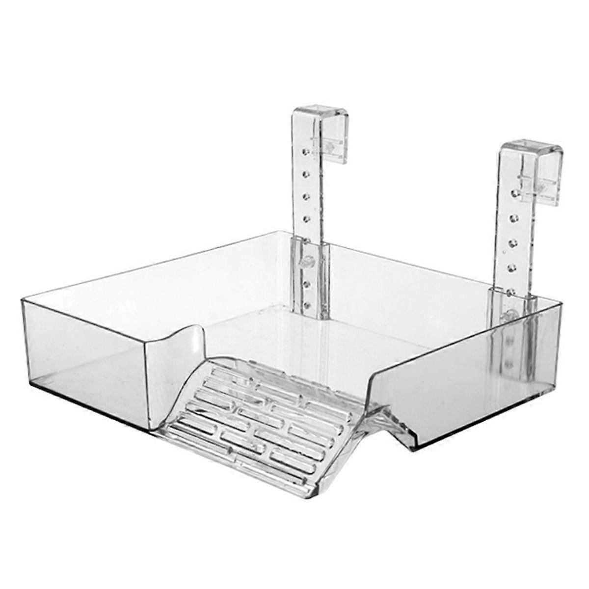 Turtle Resting Basking Platform, Reptile Habitat, Hanging Turtle Tank Platform, Acrylic Reptile Ramp Dock Turtle Terrace