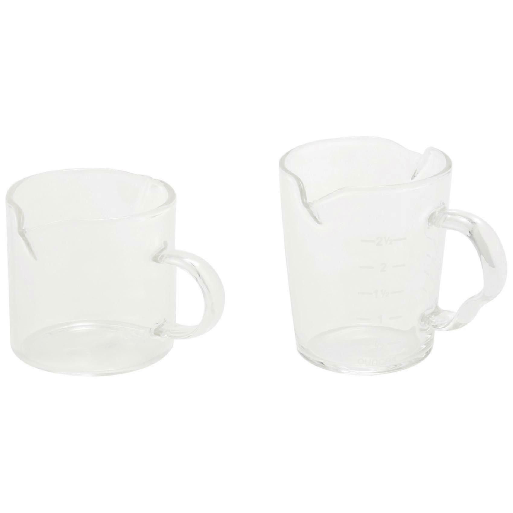 2 كوب إبريق حليب توأم صنبور صب صلصة كريمة القهوة إبريق باريستا كرافت قهوة لاتيه حليب فرود