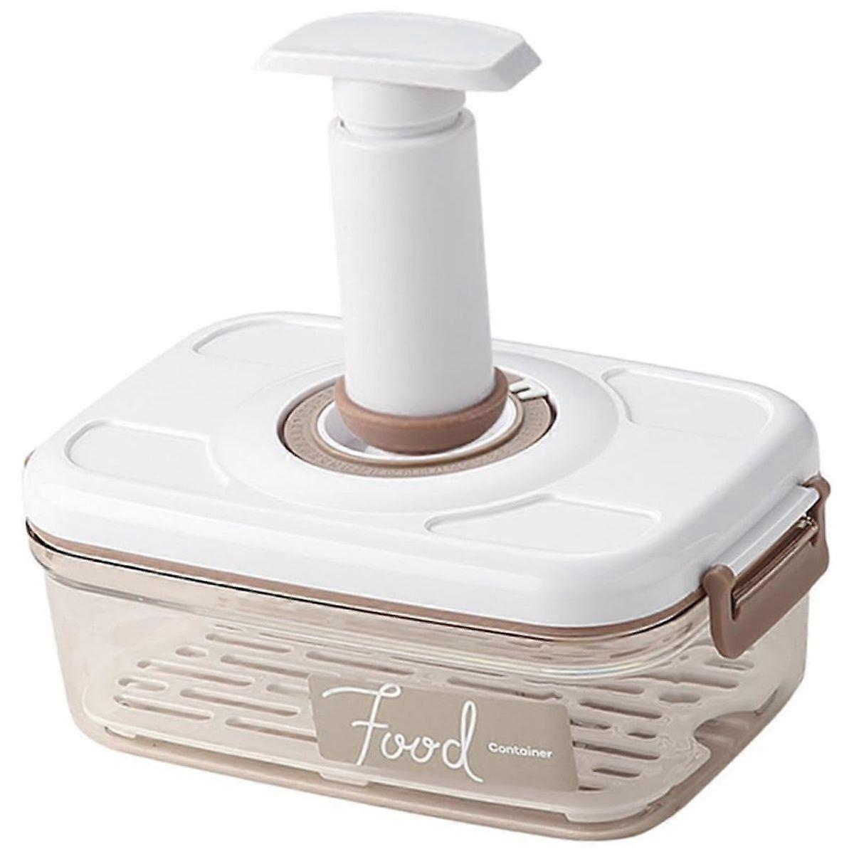 RCipient Sous Vide Alimentaire Avec Pompe Main,Ensemble De RCipients Sous Vide,BoTe Alimentaire Sous Vide,Prolongation De La DurE De Conservation,PrV