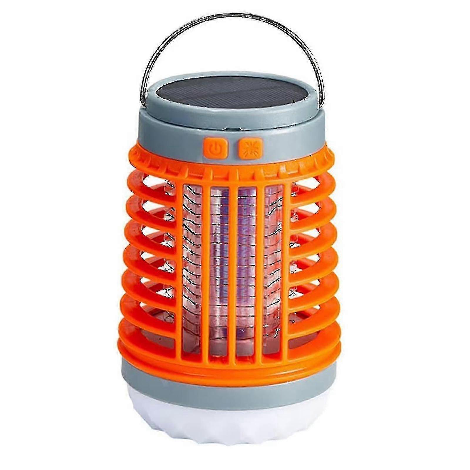 Solar Usb Mosquito Killer Light Electric Trap Lamp Fly Bug Zapper Pest Control