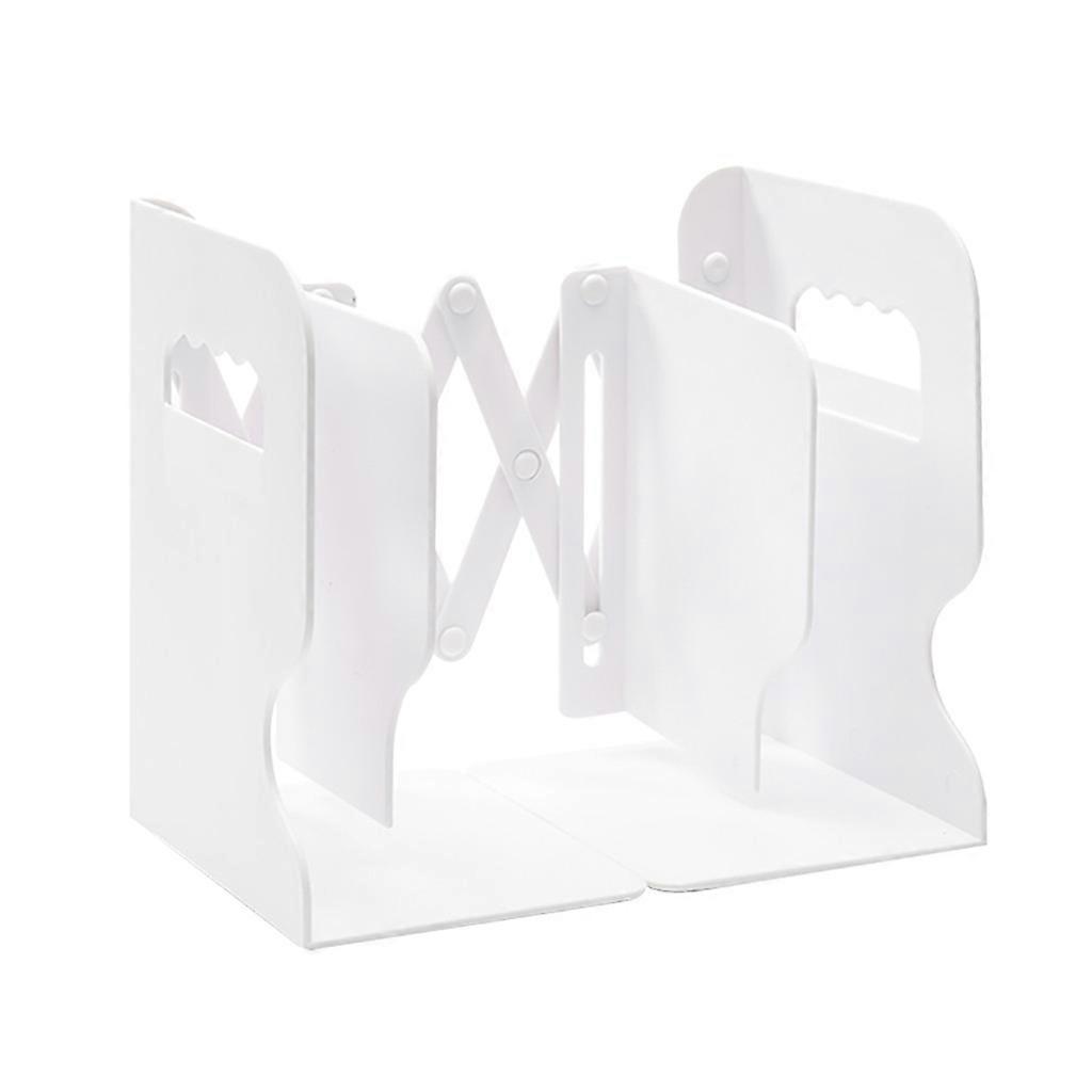 Retractable desktop book organizer storage rack office document textbook shelf
