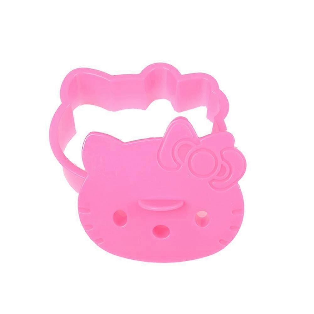 Cookie Cutter,  Cute Cat-shaped Plastic Biscuit Pastry Decorating Mold with Handle for Bakeware Tool
