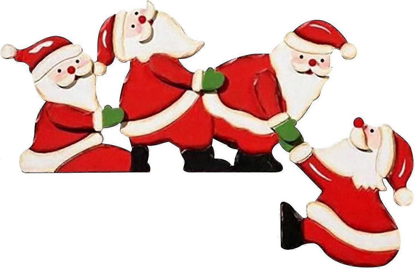 Funny Christmas Door Decoration