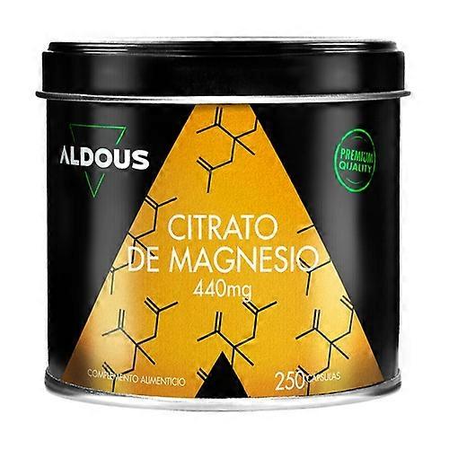 Magnesium citrate 250 capsules of 440mg