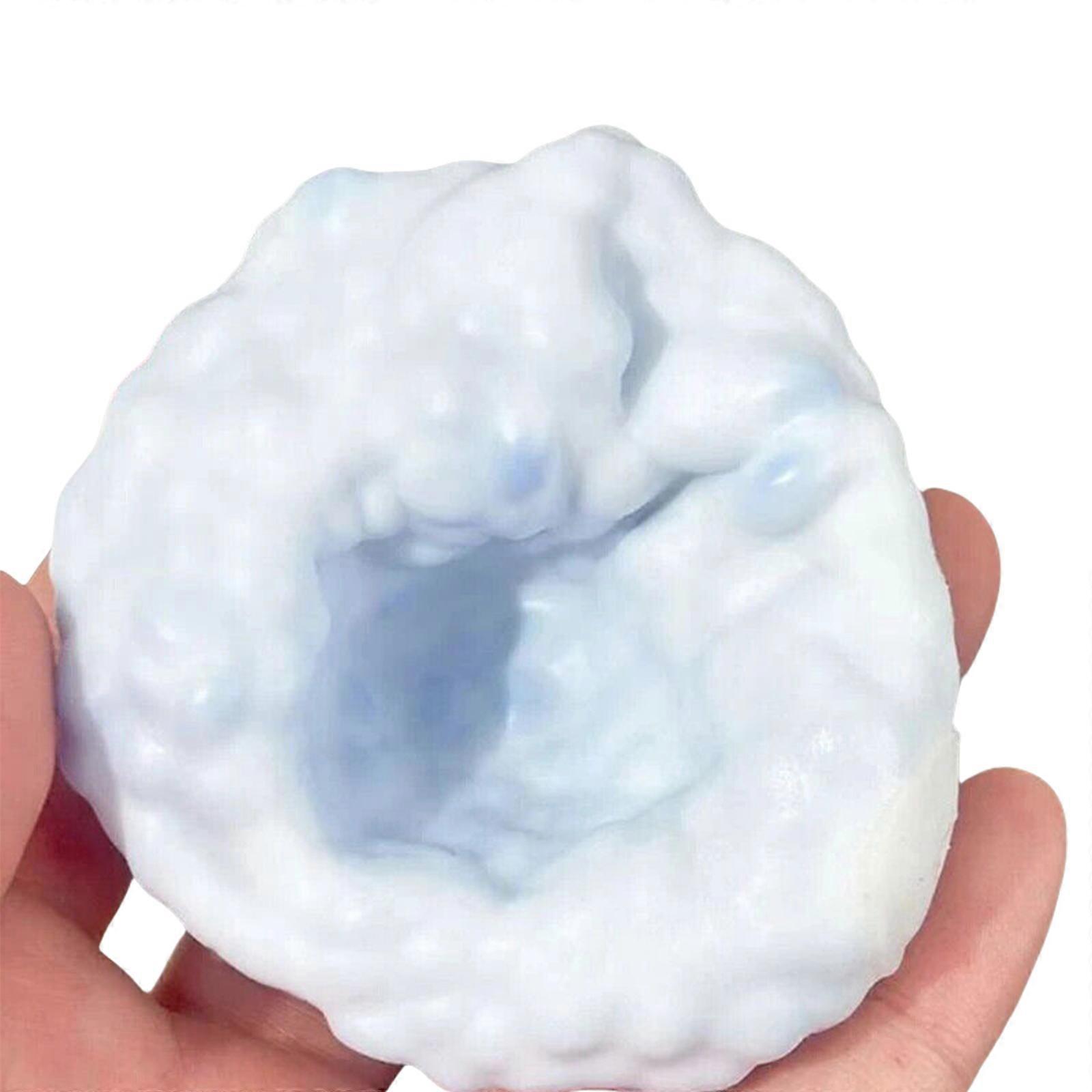 Squeez Stress Relieving Toy Squishes Table Toy Plasticity Ice Skin Soft Ultra-thin Feel Soft Sticky Handmade Toy