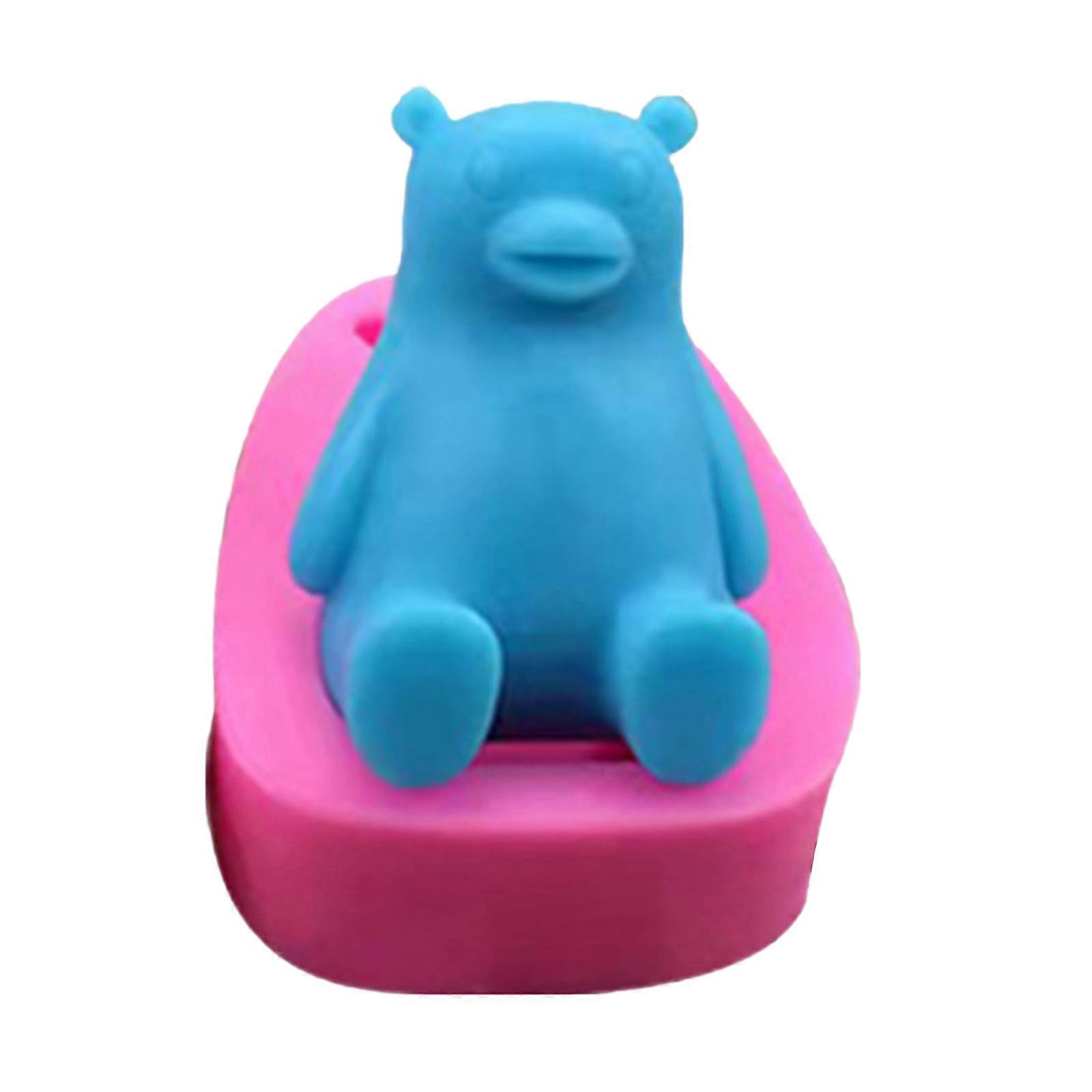 Forest Animals Shape DIY Handmade Silicone Fondant Mold Exquisite Flower Chocolate Sugar Craft Paste Mold Candle Craft