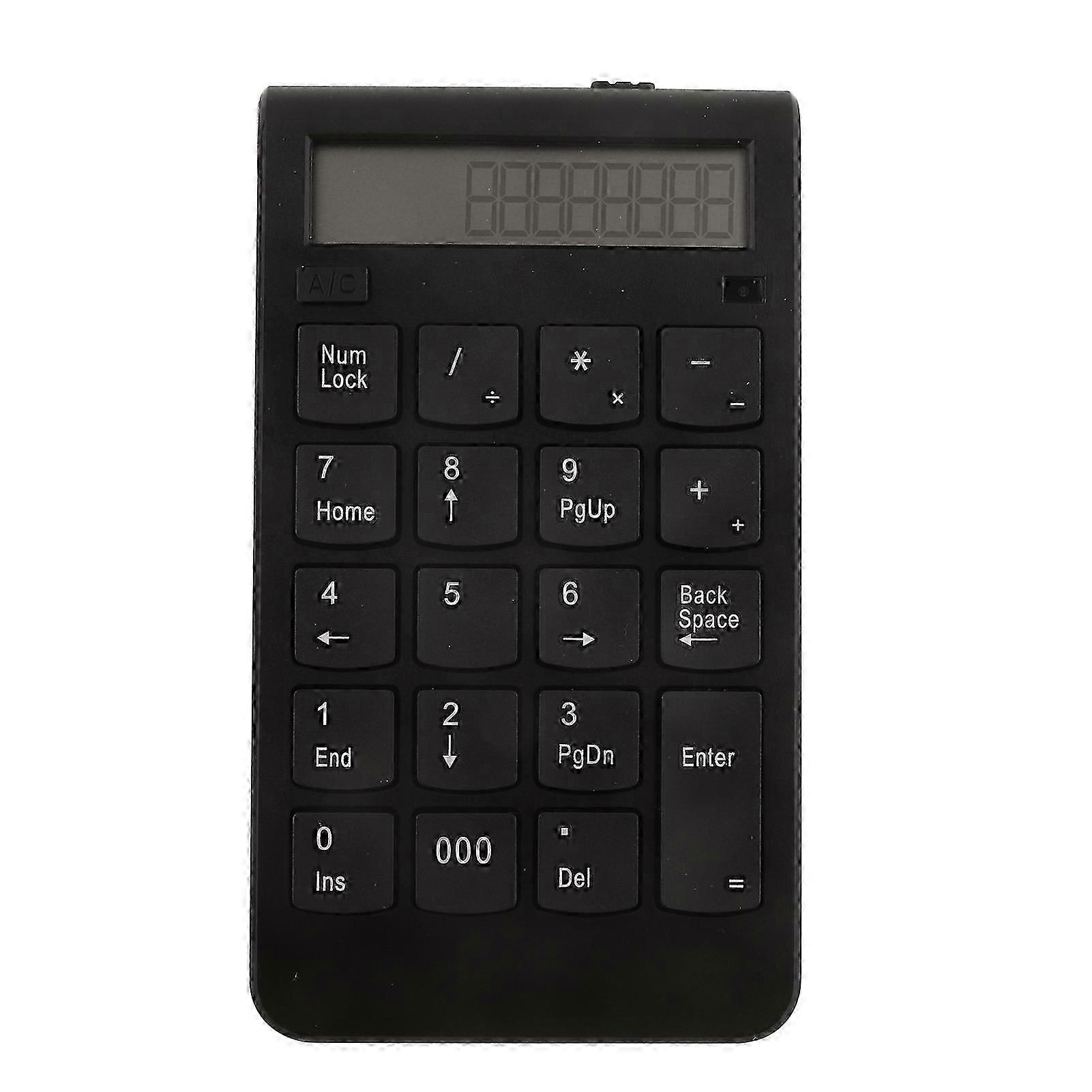 2.4g Wireless Keypad 29 Keys Number Keyboard With Lcd Display
