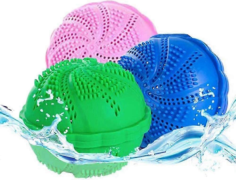 3-pack Environmentally Friendly Washing Balls - 1000 Reusable Washing Machine Balls