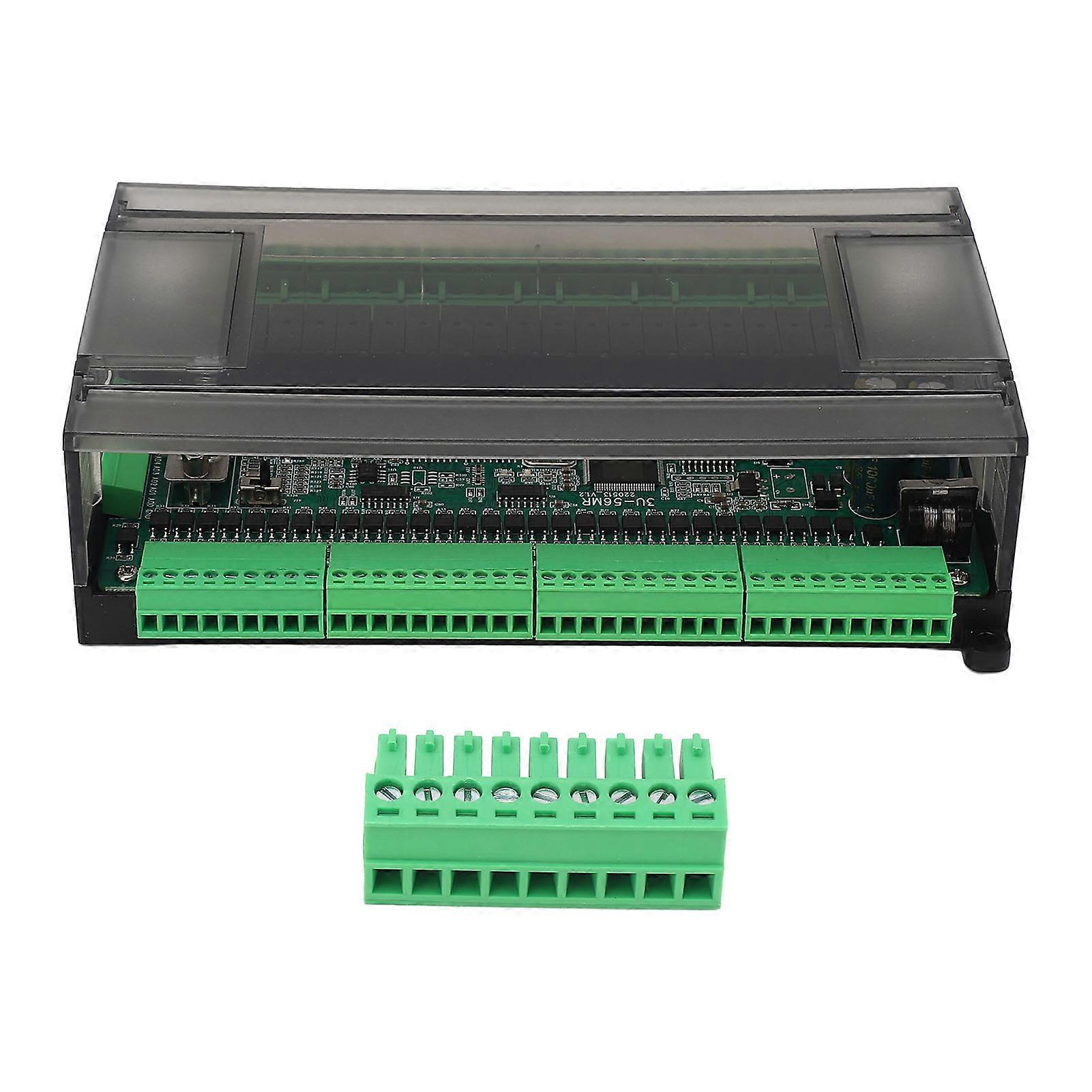 DC24V 1A PLC Contrôleur Logique Programmable Multifonctionnel FX3U 56MR avec Circuit de Temporisation 6 Canaux 60K