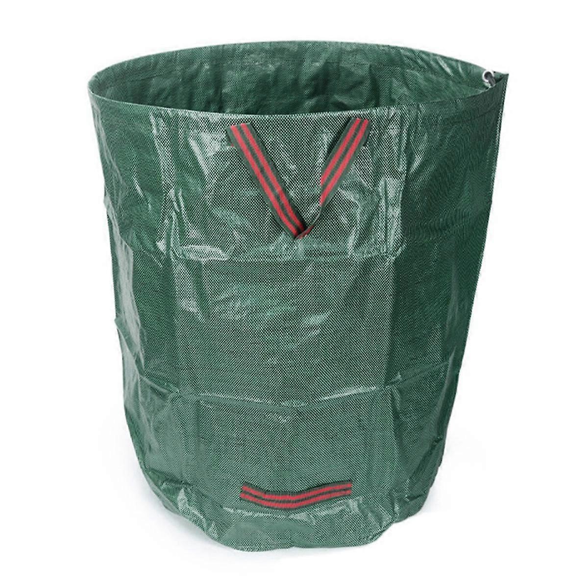 Garden Waste Bag Large Capacity Garden Bag Reusable Waterproof Leaf Sack Weed Trash Can Container f