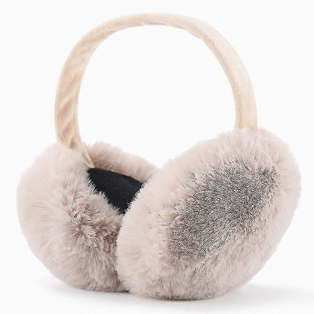 Warm & Windproof Plush Earmuffs for - Ideal for European Winters