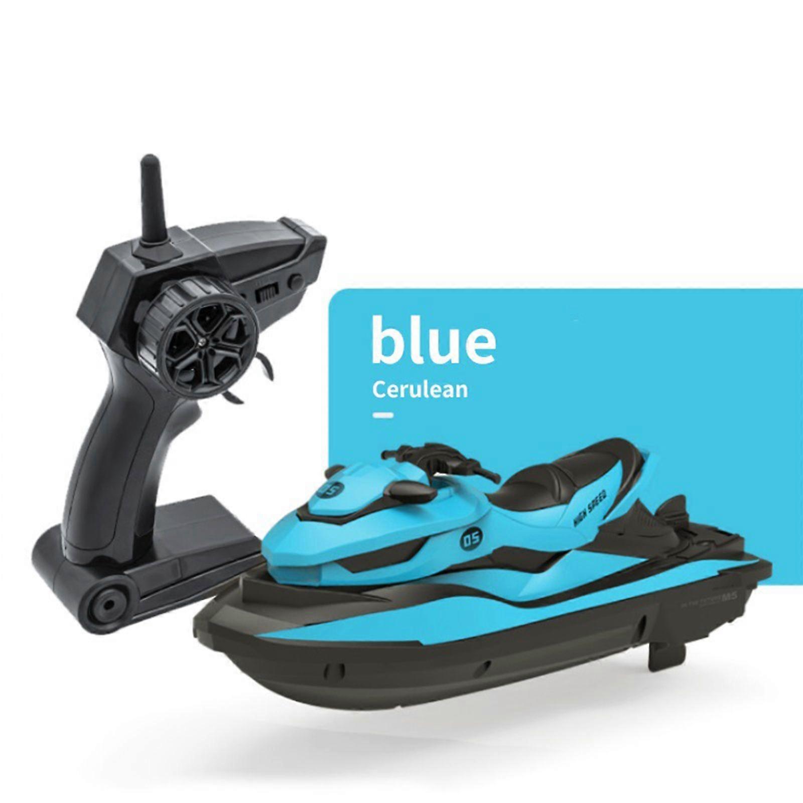 M5 Mini RC Jet Ski 2.4G 50 Meter Remote Control Distance Summer Water Splash GIJ