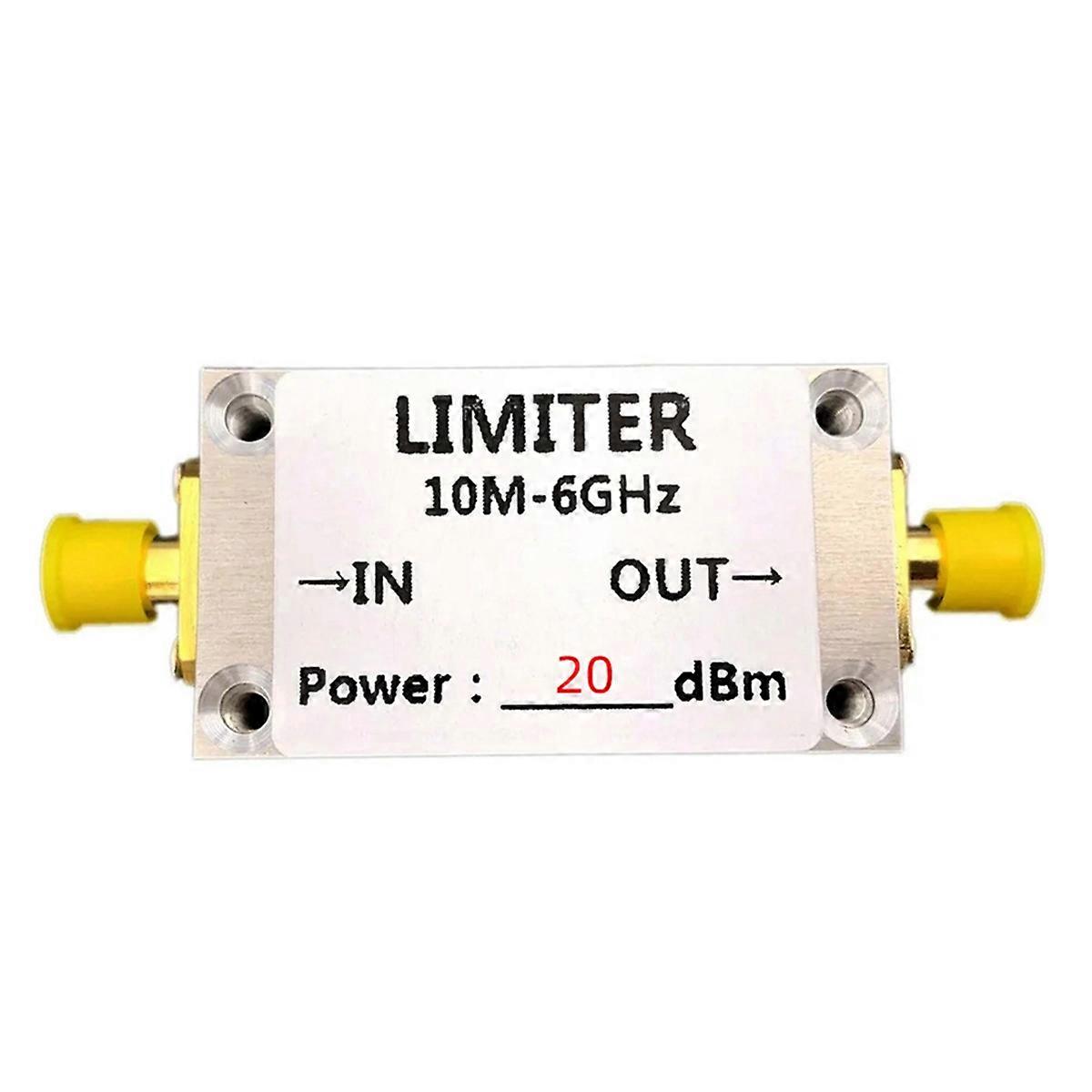 PIN Diode RF Limiter 10M-6GHz 20dBm with CNC Case for HAM Radio Low Noise Amplifier SDR Shortwave R