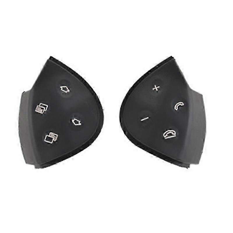 Car Steering Wheel Switch Control Button Trim Cover compatible with E-Class W211 E320 E350 E550 2003-2006