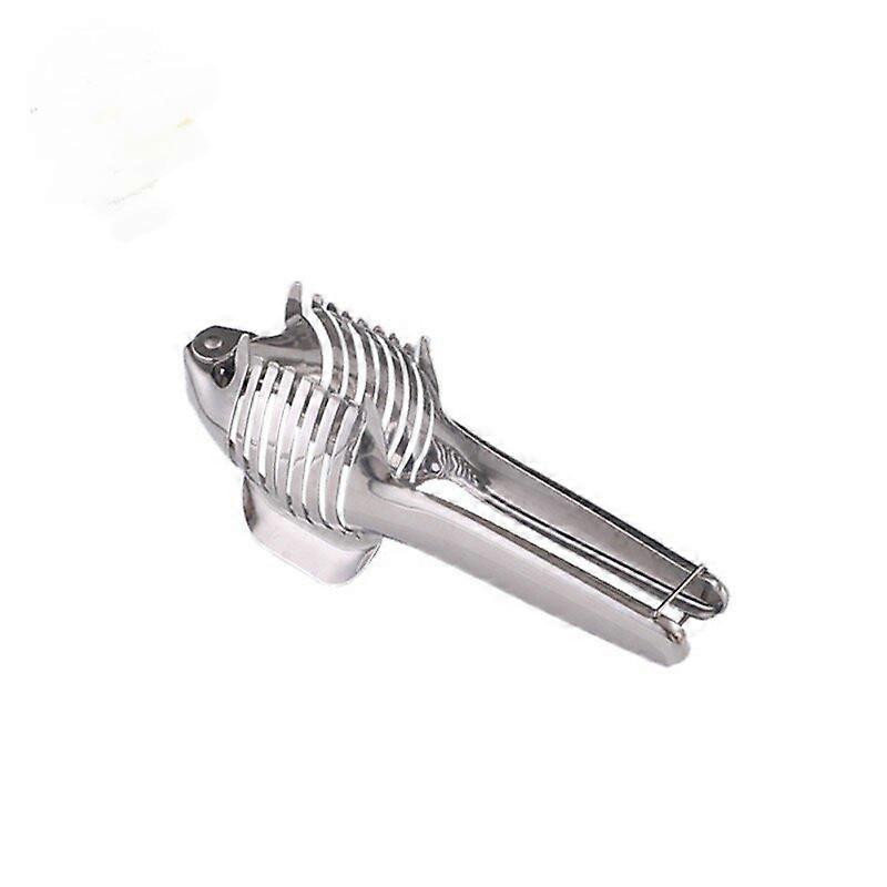 Tomato Slicer Lemon Cutter Holder For Slicing, Stainless Steel Onion Slicer Holder For Slicing, Vegetable Cutter For Tomato