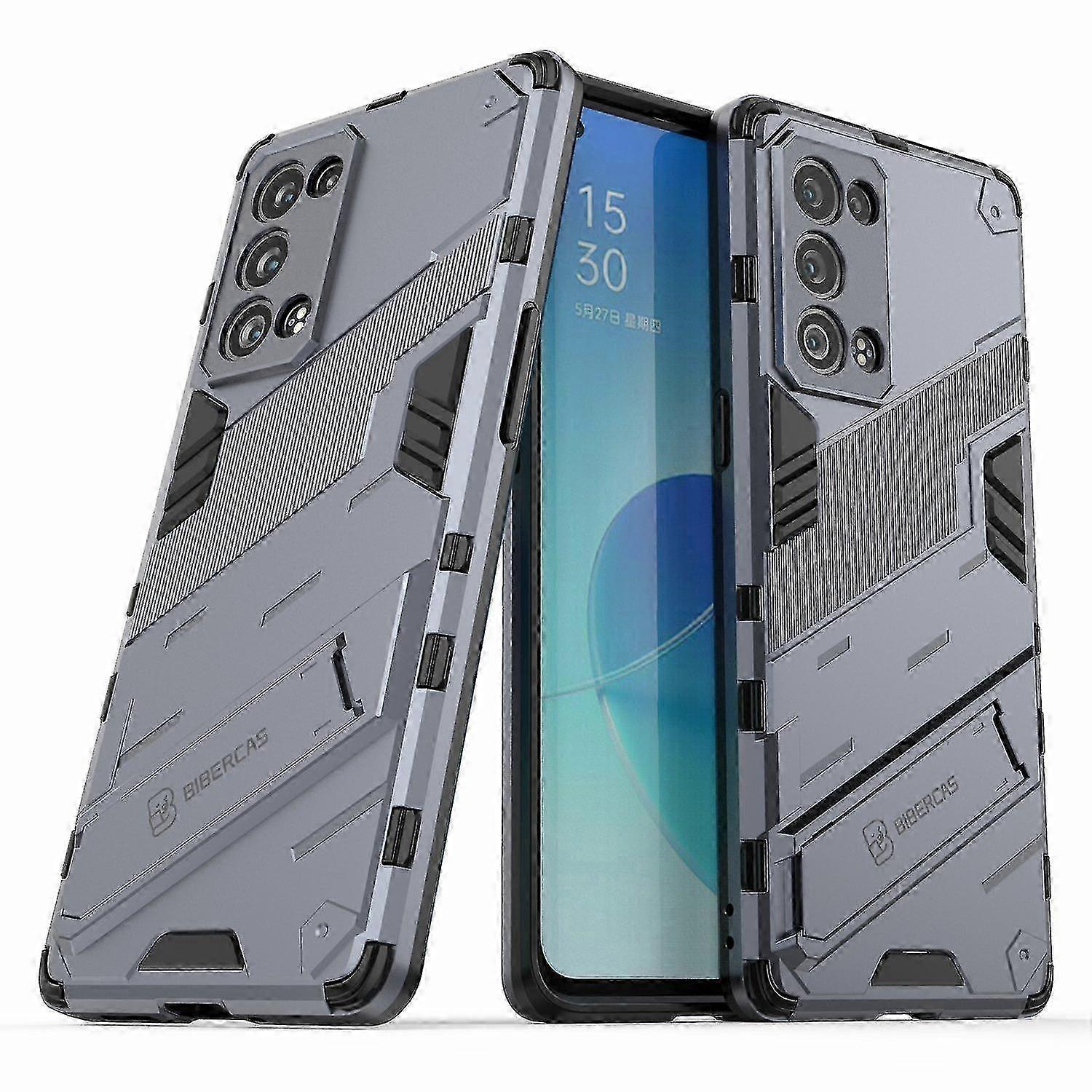 Rugged Kickstand Case for Oppo Reno6 Pro+/Pro 5G (Snapdragon)