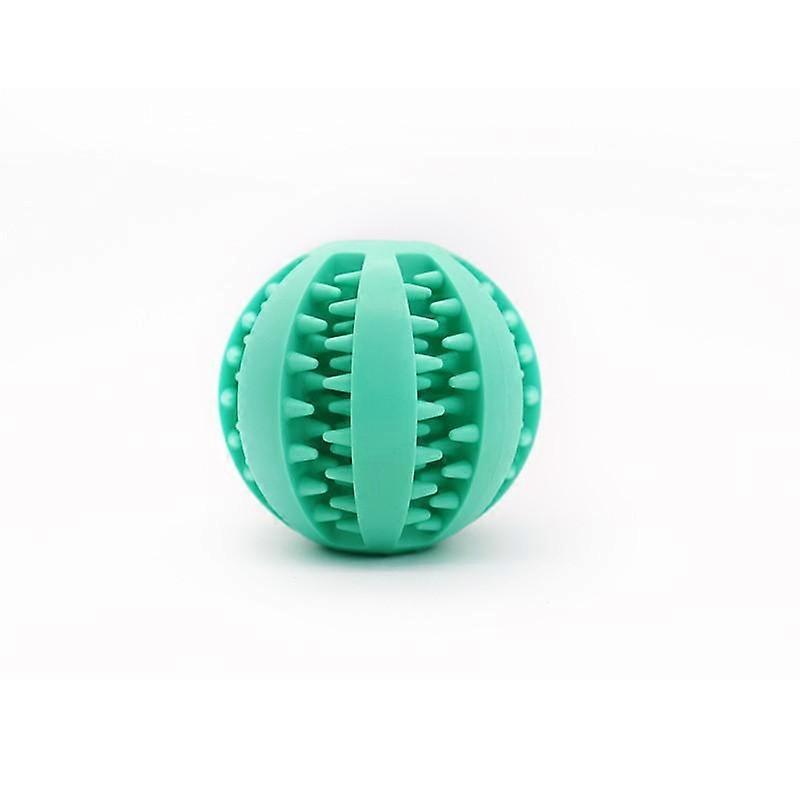 New Dog Ball Toys For Small Dogs Interactive Elasticity Puppy Chew Toy Tooth Cleaning Rubber Food Ball Toy Pet Stuff Accessories