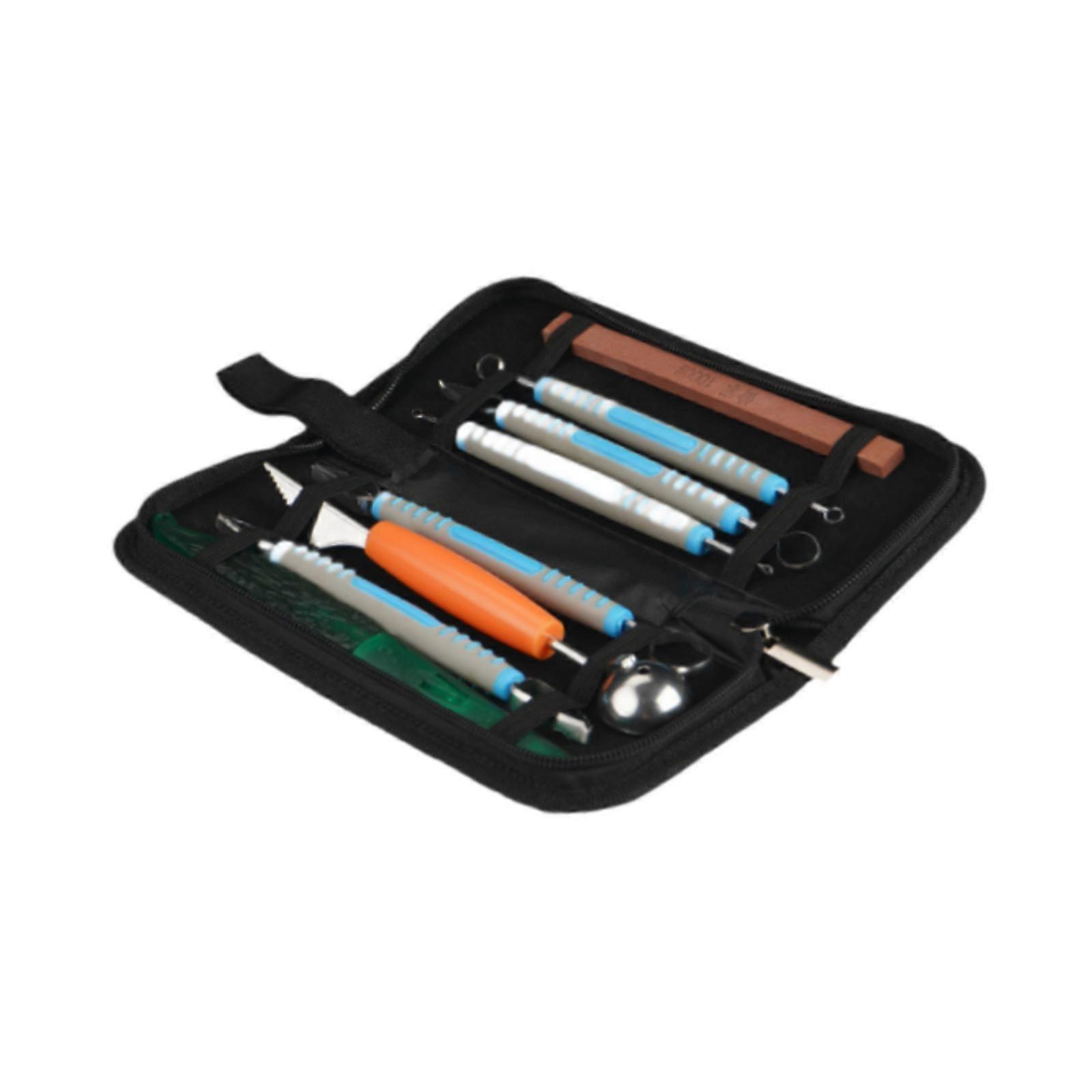 9 Pieces Fruit Carving Tool with Carrying Case for Beginners Student Kitchen