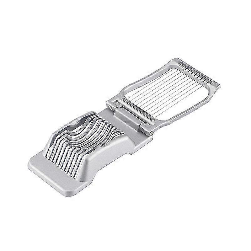Egg Slicer, Compact and Durable Kitchen Tool with Multiple Stainless - Steel Blades for Effortless Slicing, Dimensions: 6.7CM x 8CM