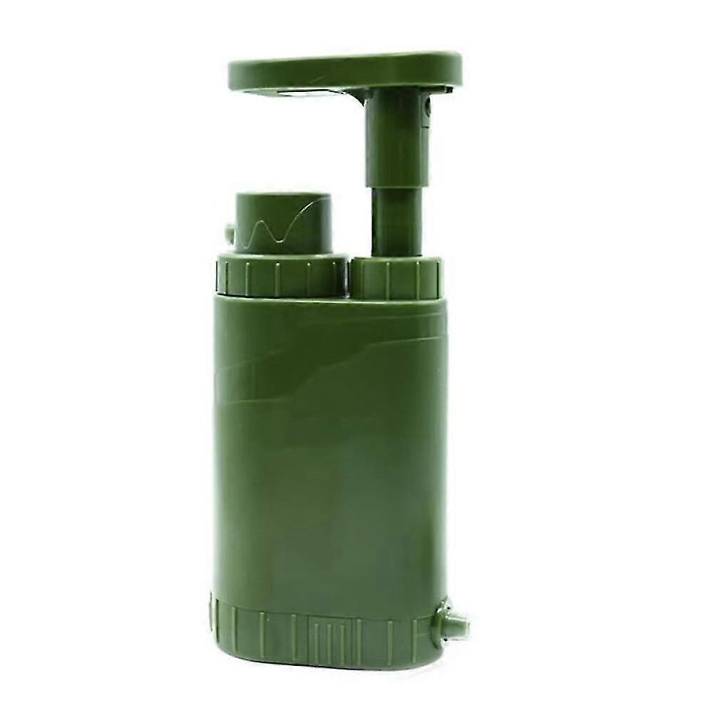 Individual soldier travel emergency water purifier field portable drinking water filter outdoor doomsday flood survival equipment