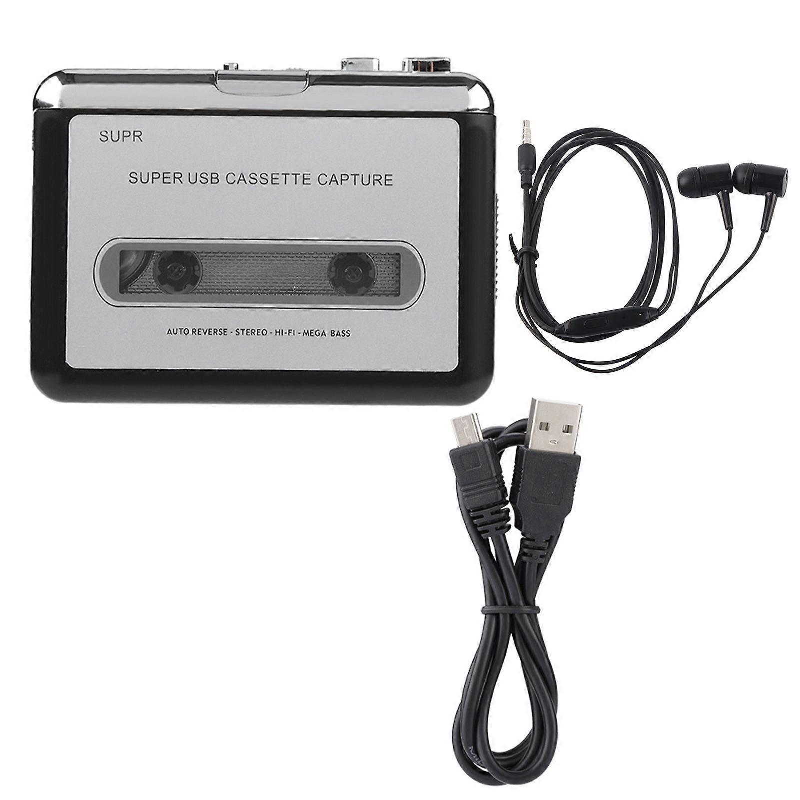 Tape to Computer Cassette Recorder MP3 CD Converter Capture Digital Audio Music Player