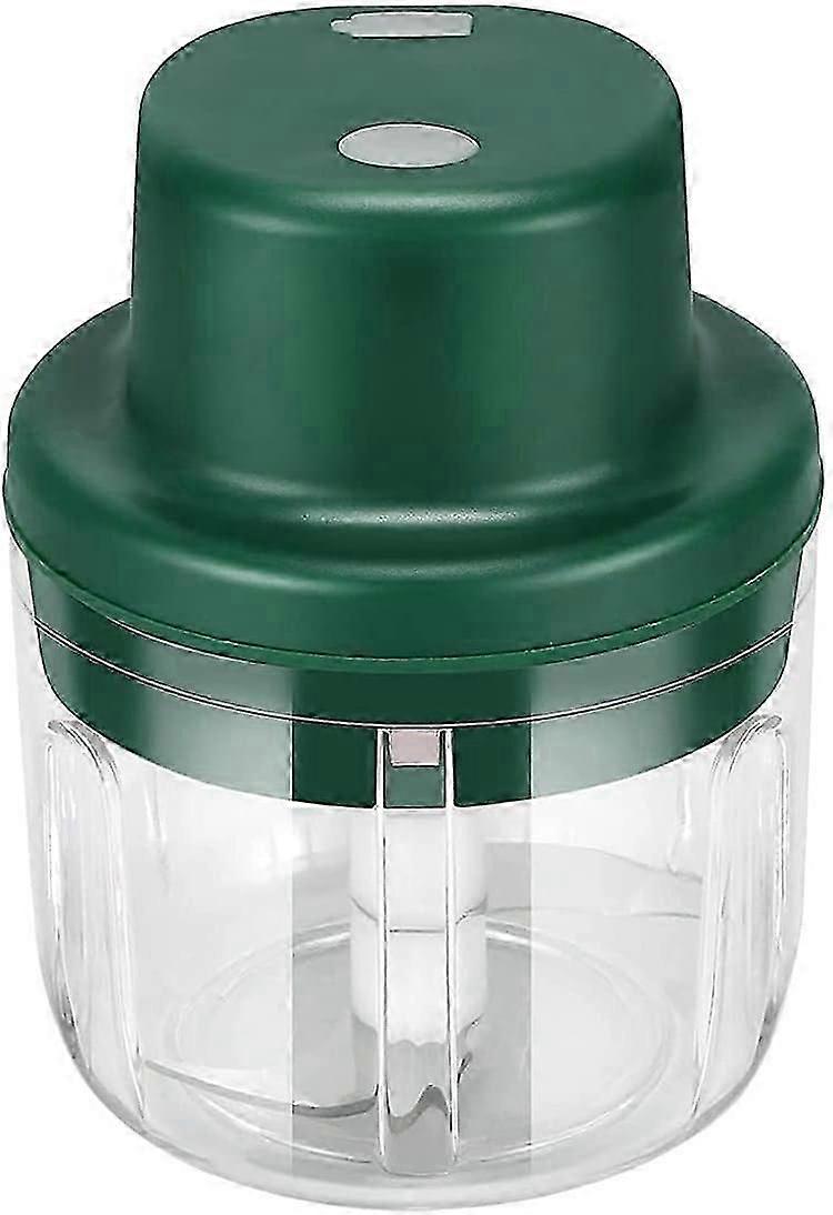 Electric Garlic Chopper 300ml Mini Food Chopper Food Processor USB Rechargeable Electric Garlic Pres