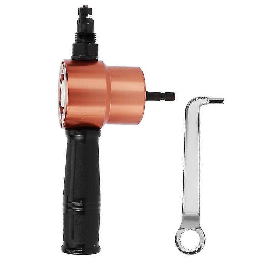 DoubleHeaded Cutter Sheet Metal Nibbler Drill Cutting Tool Power Drill Accessory