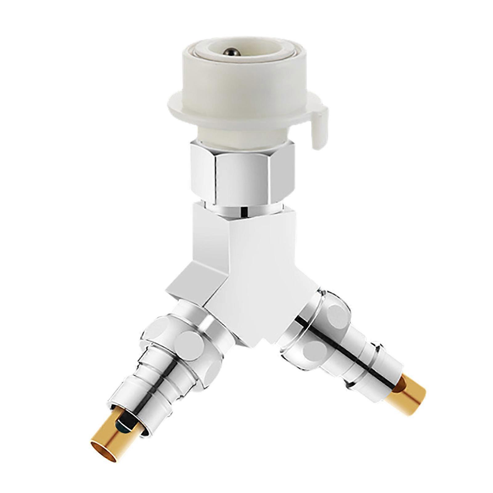 Three Way Water Distribution Valves with Single Inlet & Double Outlets easy installs 3 Way Diverter Valves Quick Installs