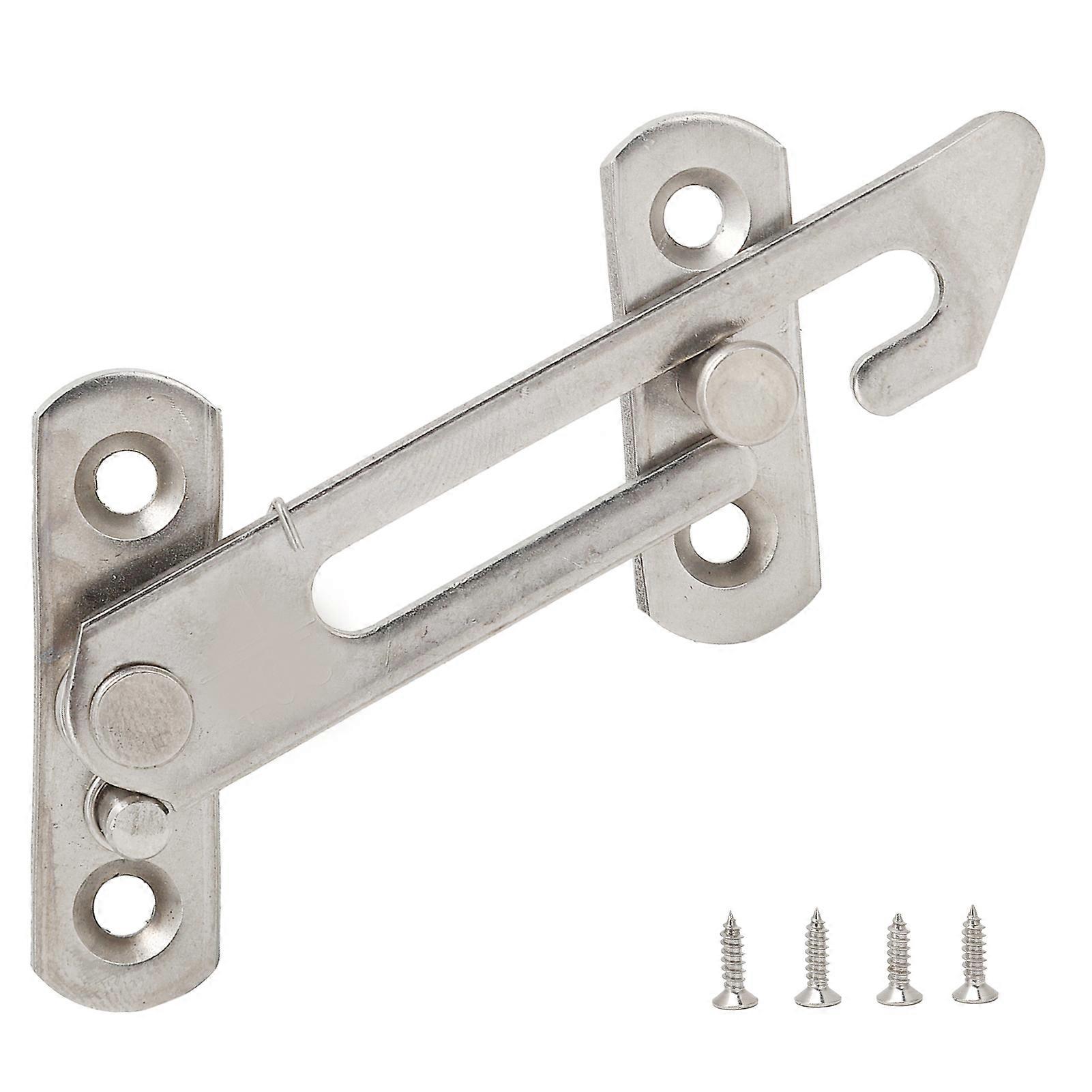 Stainless steel casement window stop, safety window opening limiter, lock for right-hand installation