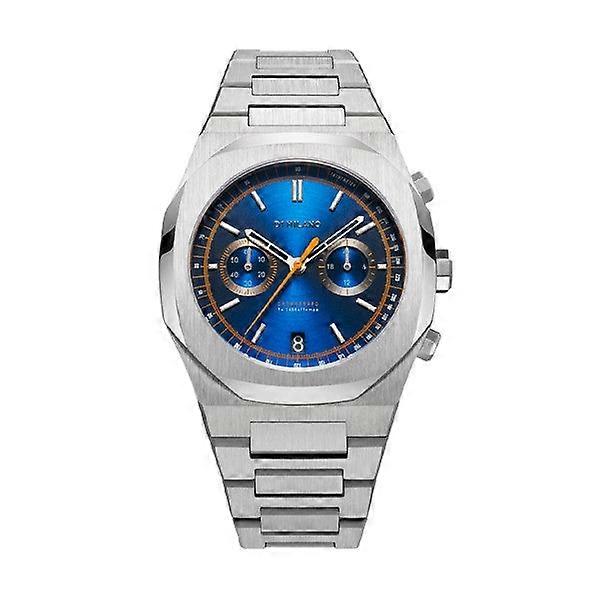 D1 Milano Chronograph Royal Blue - Model: Edition, 41.5mm, Stainless Steel Case